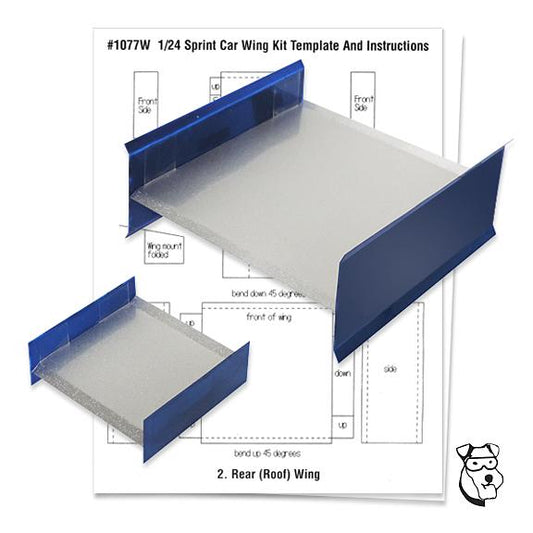 PARMA 1/24 OUTLAW FRONT & REAR WING SET KIT