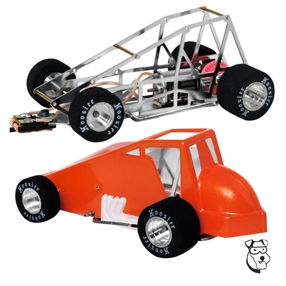 PARMA 1/24 OUTLAW SPRINT CAR - RTR W/ STOMP MOTOR