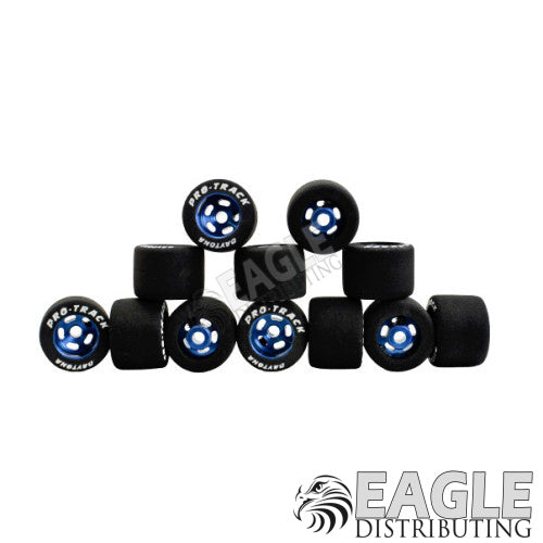 PROTRACK 1/8 X 3/4 X .500 BLUE DAYTONA FRONTS HARD RUBBER (PER PAIR)
