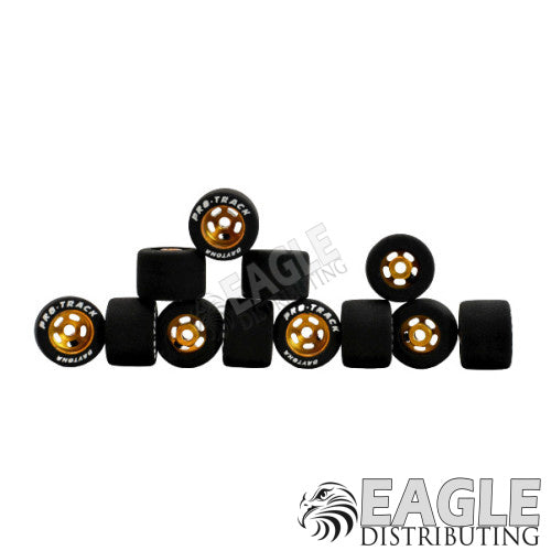 PROTRACK 1/8 X 3/4 X .500 GOLD DAYTONA FRONTS HARD (PAIR)