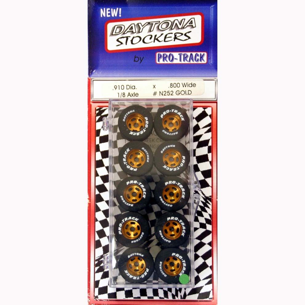 PROTRACK 1/8 X .910 X .800 NATURAL GOLD (PAIR)