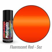 TRAXXAS SPRAY PAINT - FLUORESCENT RED 5 OZ CAN